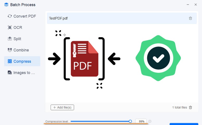 reduce pdf file sizes