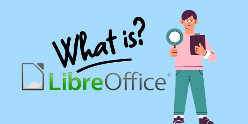 background of libreoffice displayed image
