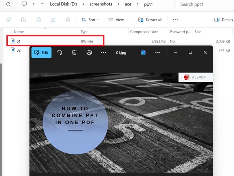 open image on image viewer