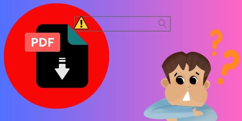 reasons why pdf search not working