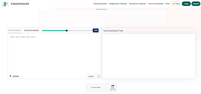 paraphraser interface
