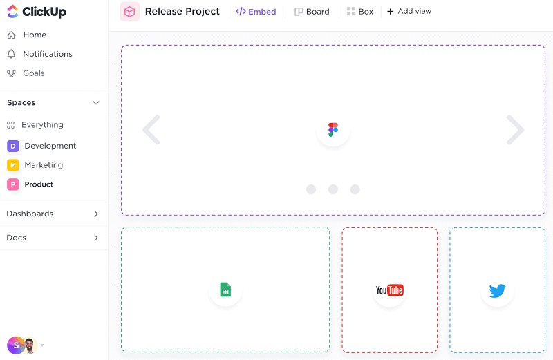 clickup interface
