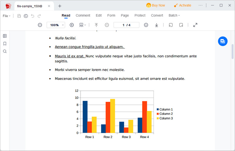 open pdf document with acepdf
