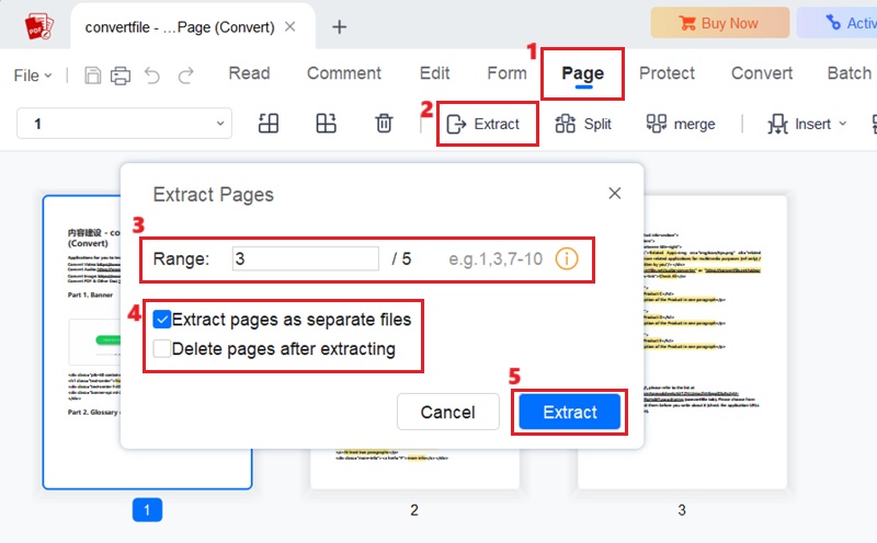 extract pdf