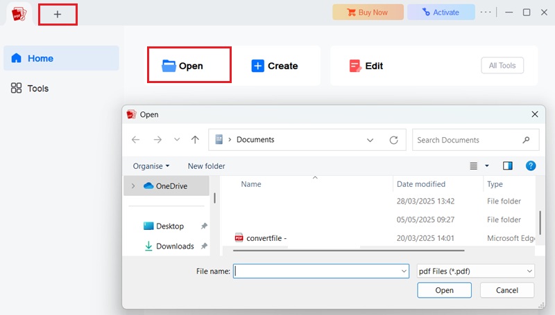 acepdf open file