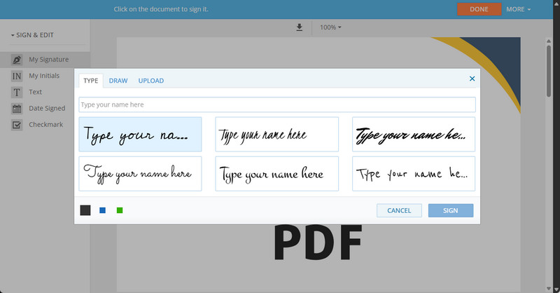 sign locked pdf with digisigner