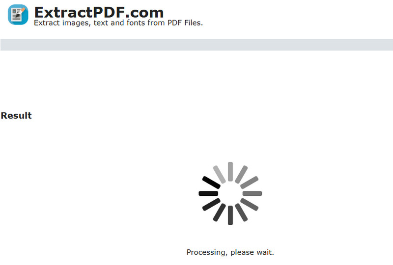 upload the pdf and let the tool analyze it