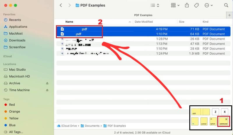 finder select files