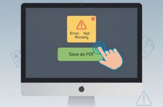 Save as PDF Not Working